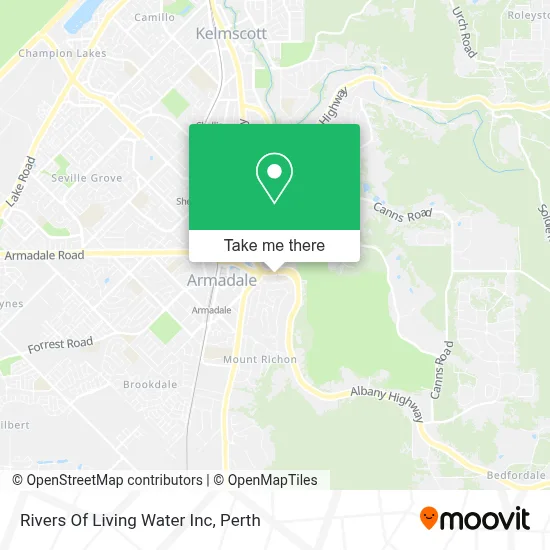 Mapa Rivers Of Living Water Inc