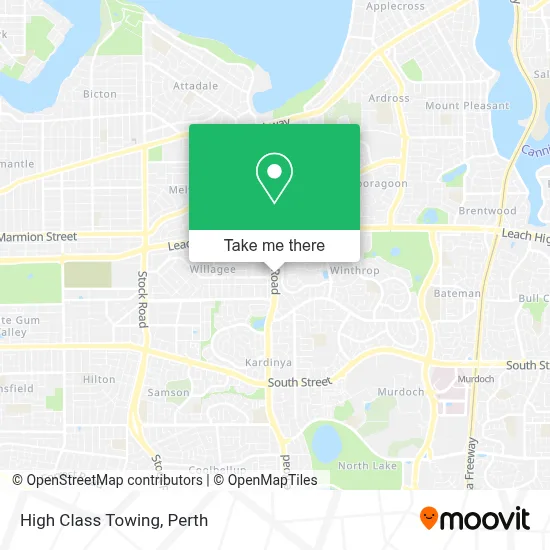 Mapa High Class Towing