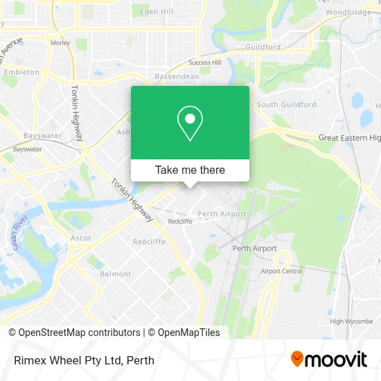 Mapa Rimex Wheel Pty Ltd