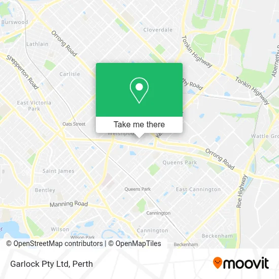Mapa Garlock Pty Ltd