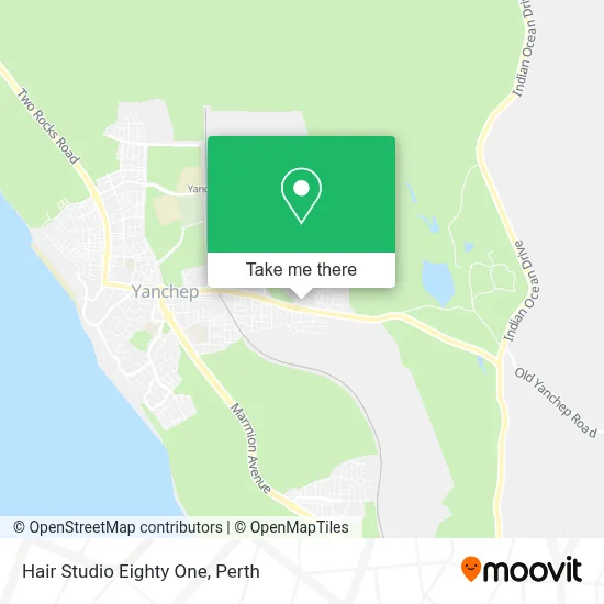 Mapa Hair Studio Eighty One