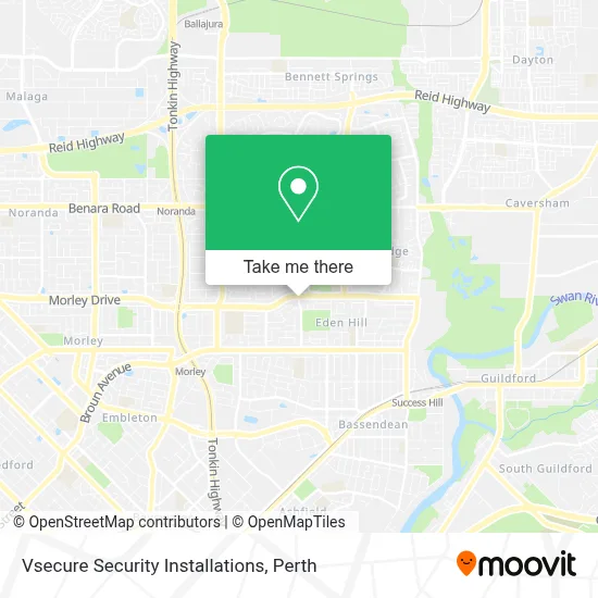 Vsecure Security Installations map