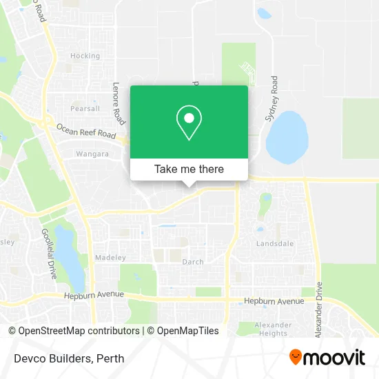 Devco Builders map