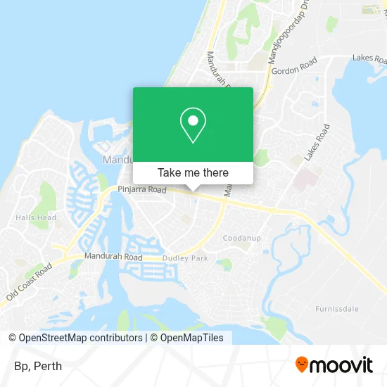Mapa Bp