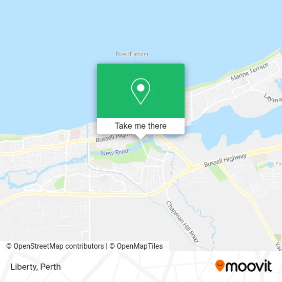 Mapa Liberty