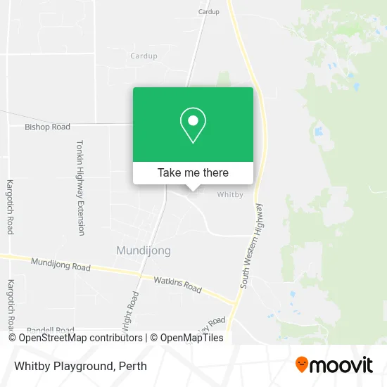 Mapa Whitby Playground
