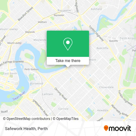 Mapa Safework Health