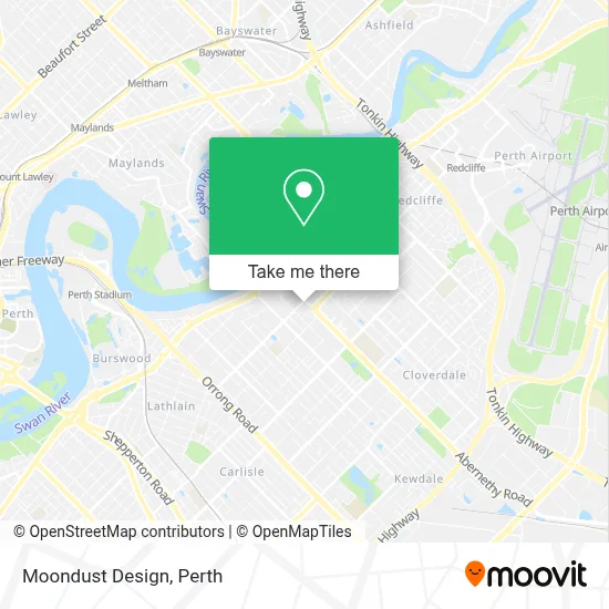 Moondust Design map