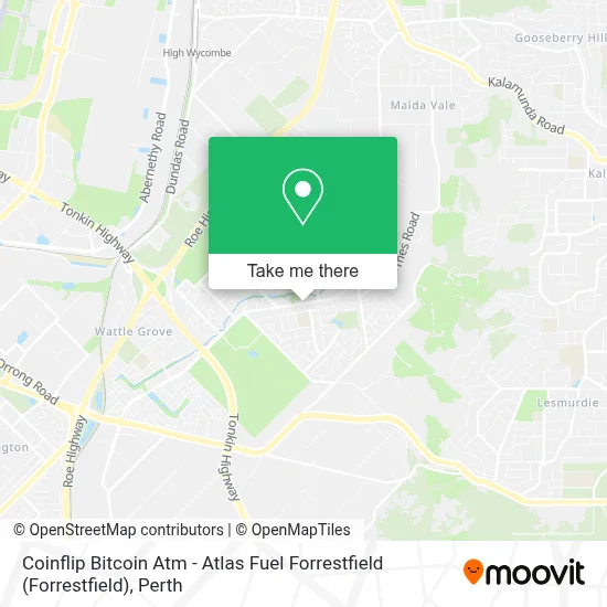 Mapa Coinflip Bitcoin Atm - Atlas Fuel Forrestfield