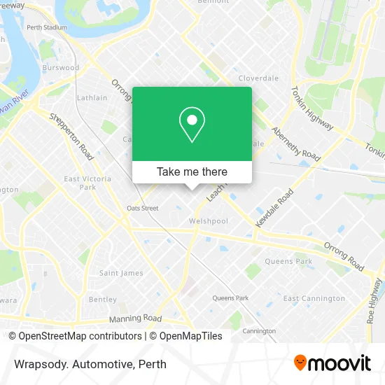 Mapa Wrapsody. Automotive