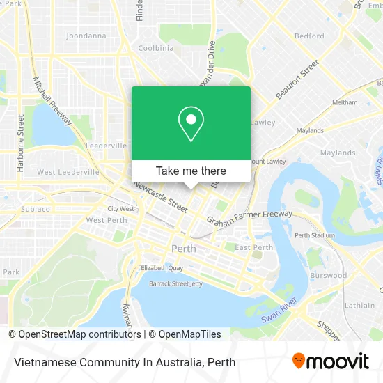 Mapa Vietnamese Community In Australia