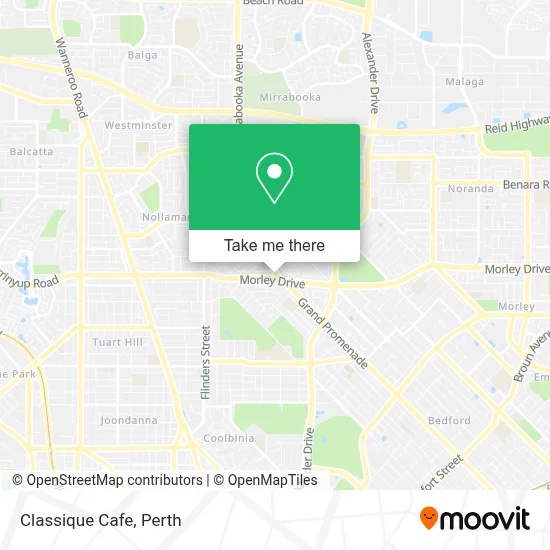 Mapa Classique Cafe