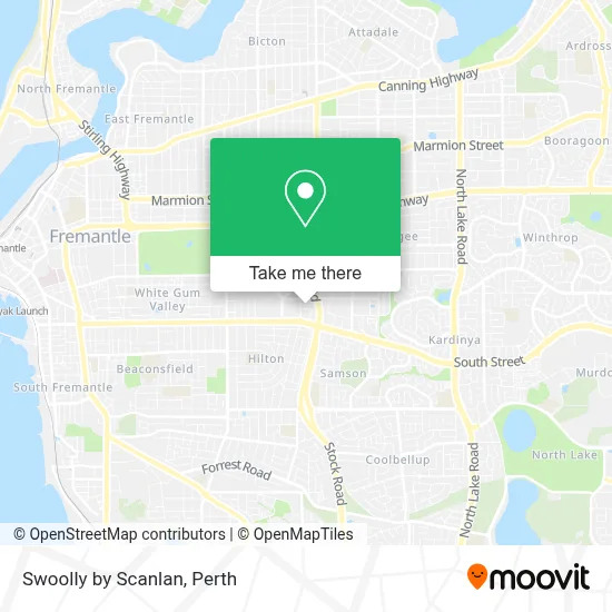Mapa Swoolly by Scanlan