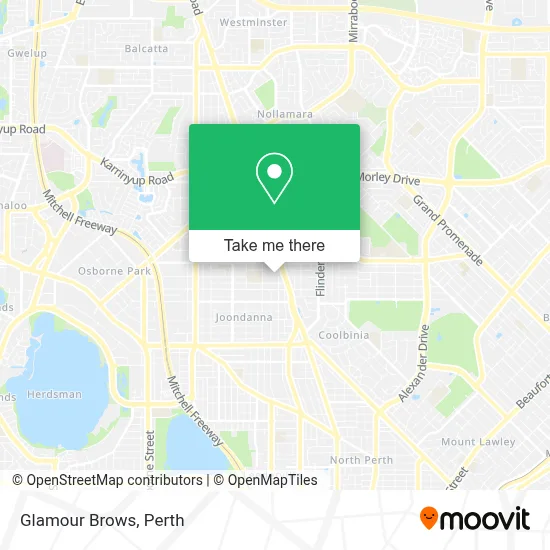 Mapa Glamour Brows