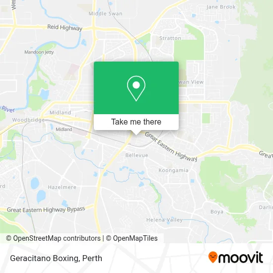 Mapa Geracitano Boxing