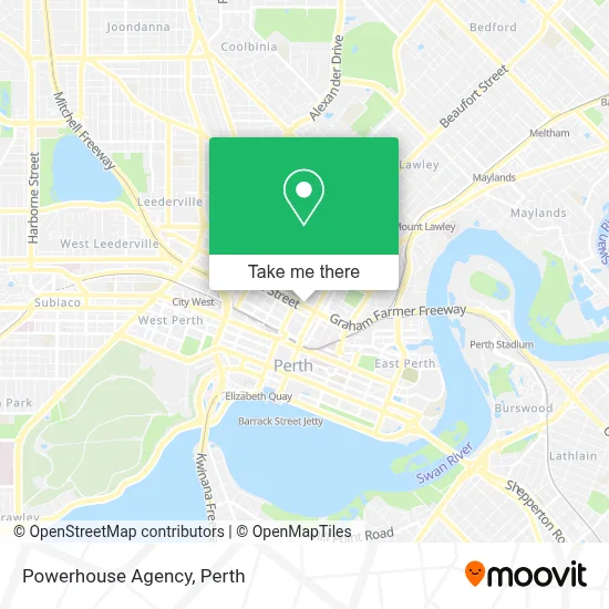 Mapa Powerhouse Agency