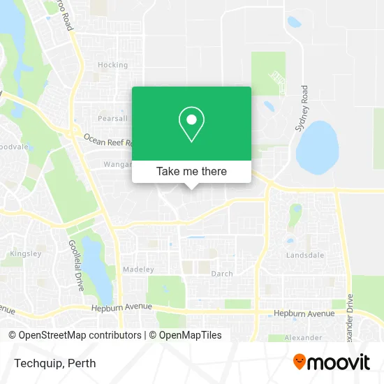 Mapa Techquip
