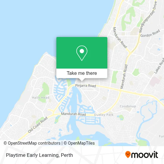 Mapa Playtime Early Learning