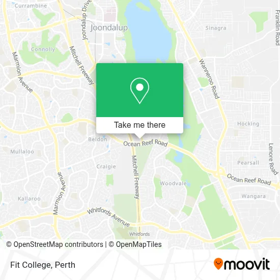 Mapa Fit College