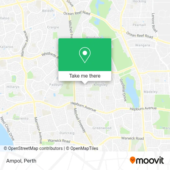 Mapa Ampol