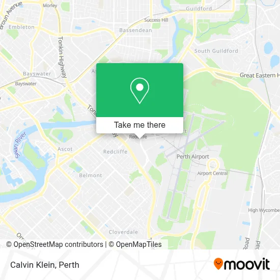 Mapa Calvin Klein