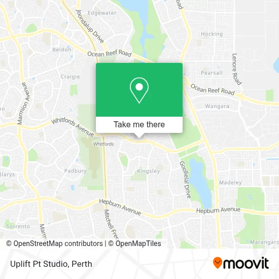 Mapa Uplift Pt Studio