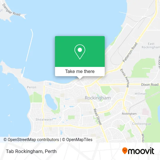 Tab Rockingham map