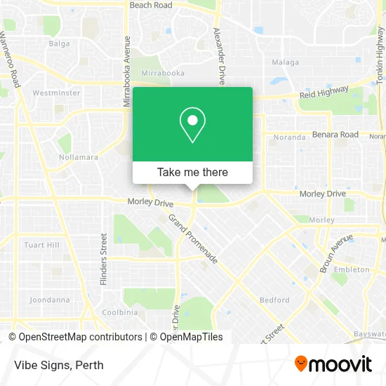 Mapa Vibe Signs