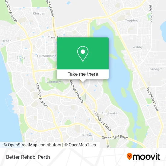 Mapa Better Rehab