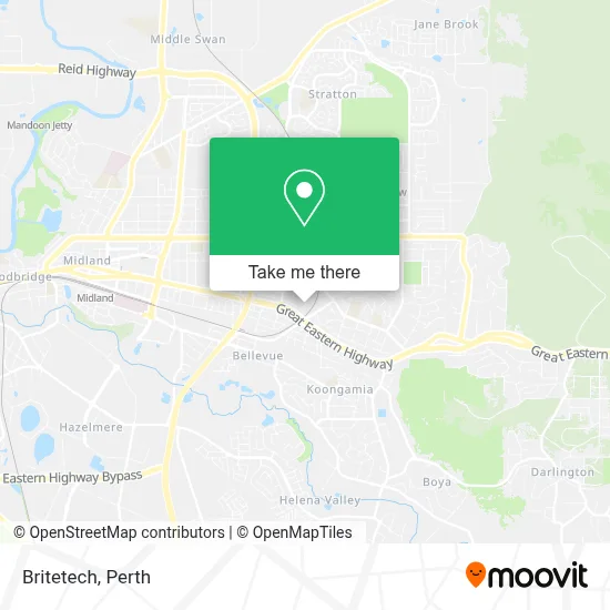 Mapa Britetech