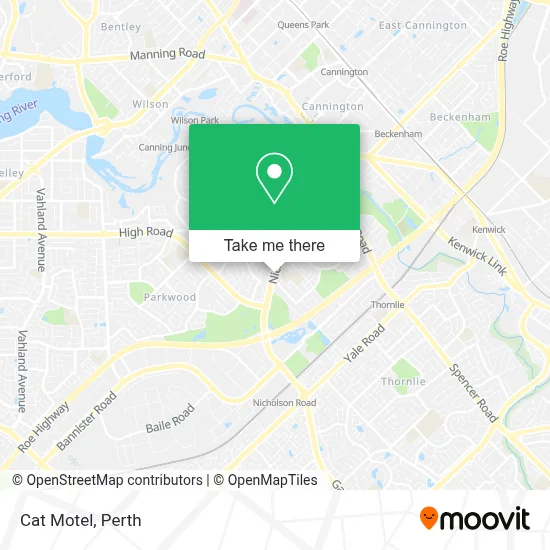 Mapa Cat Motel