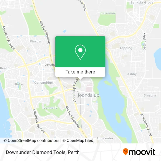 Mapa Downunder Diamond Tools