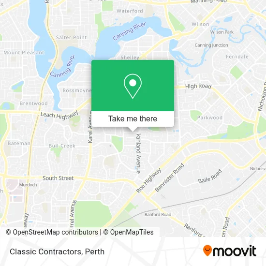 Mapa Classic Contractors
