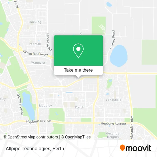 Mapa Allpipe Technologies