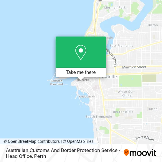 Australian Customs And Border Protection Service - Head Office map
