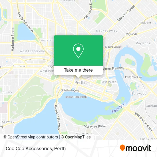 Coo Coò Accessories map