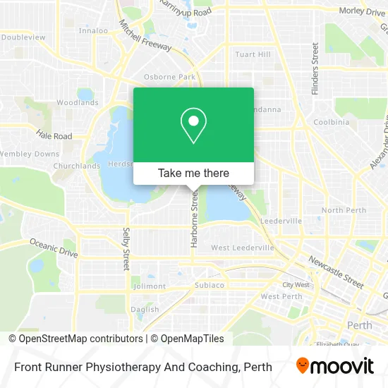 Mapa Front Runner Physiotherapy And Coaching