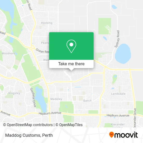 Mapa Maddog Customs