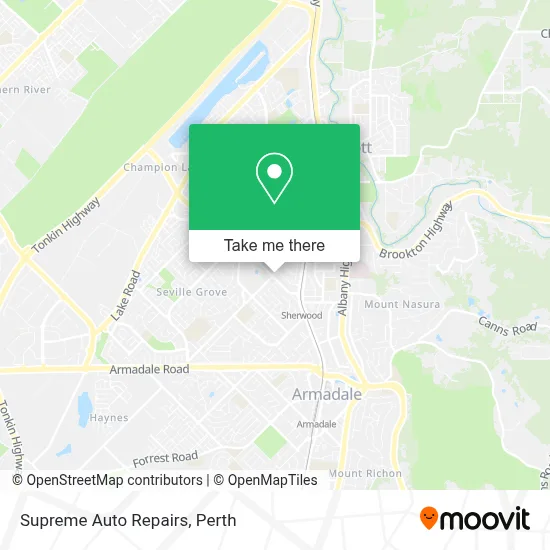 Mapa Supreme Auto Repairs
