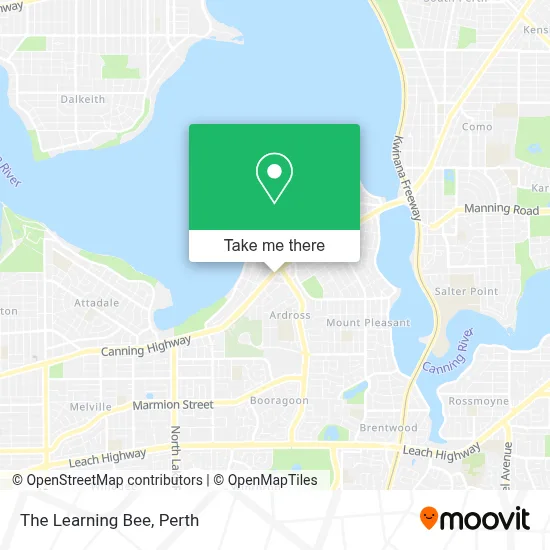 The Learning Bee map