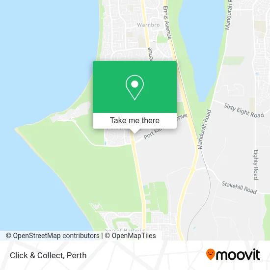 Click & Collect map