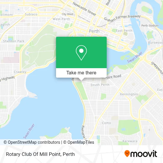 Mapa Rotary Club Of Mill Point