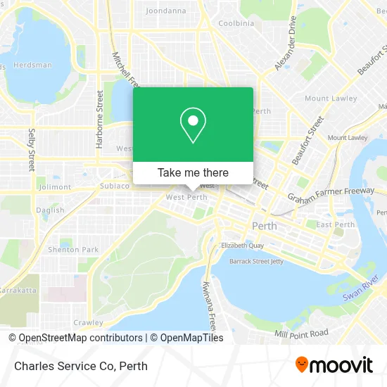 Mapa Charles Service Co