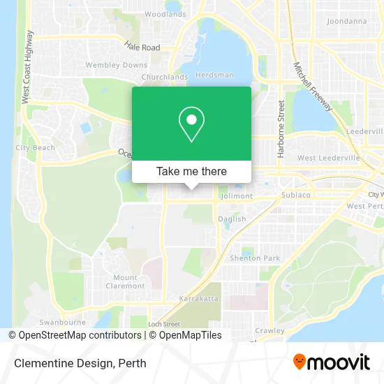 Mapa Clementine Design
