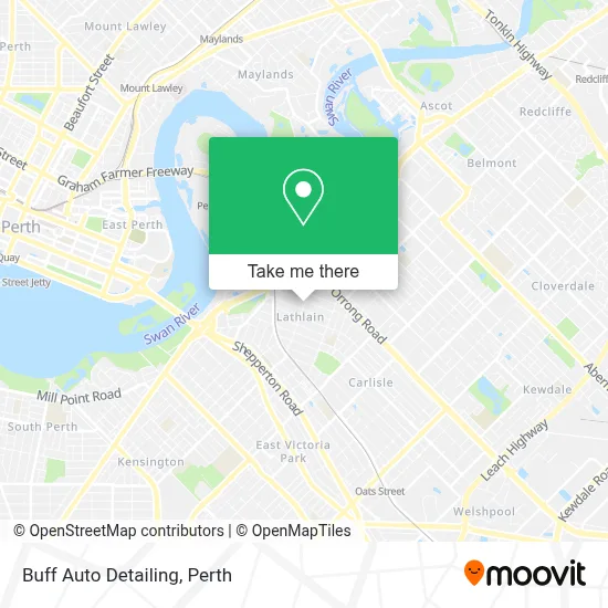 Buff Auto Detailing map