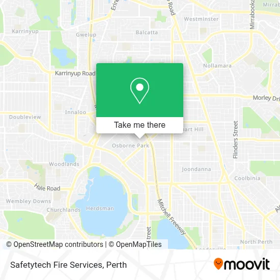 Mapa Safetytech Fire Services