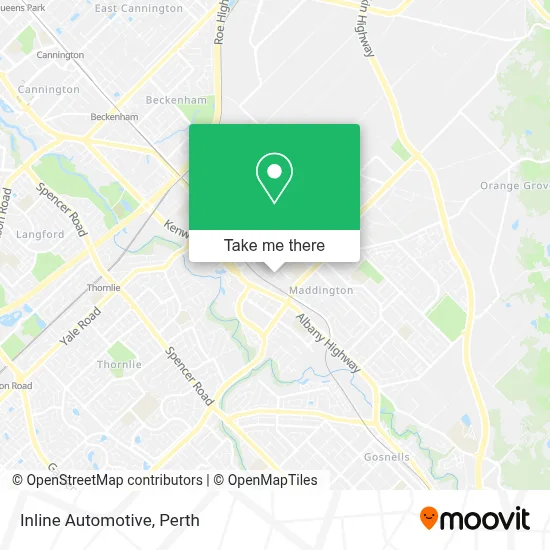 Inline Automotive map