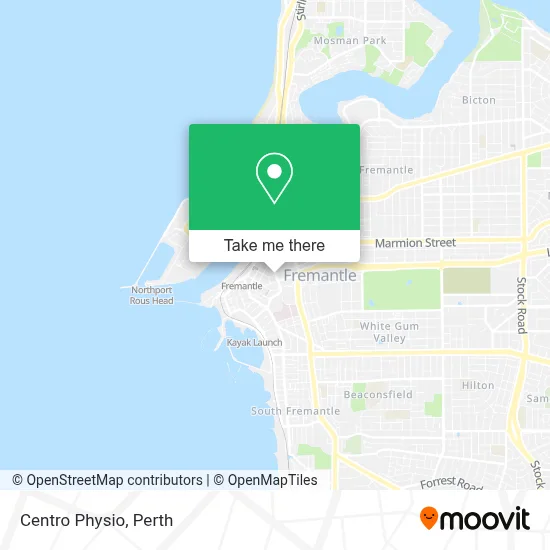 Mapa Centro Physio