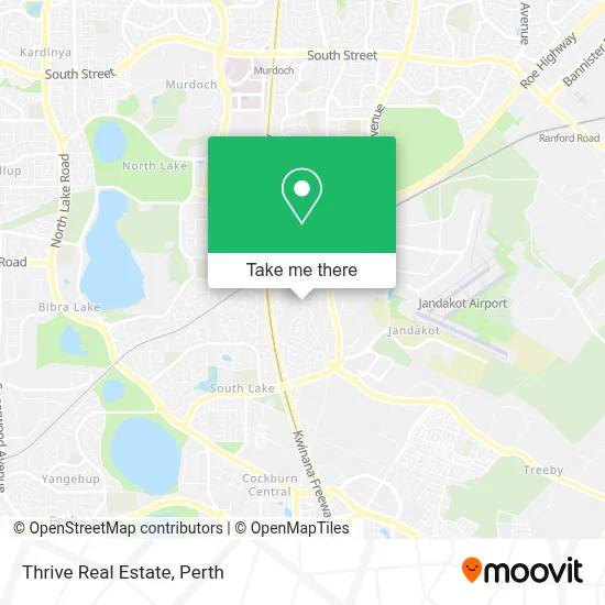 Mapa Thrive Real Estate