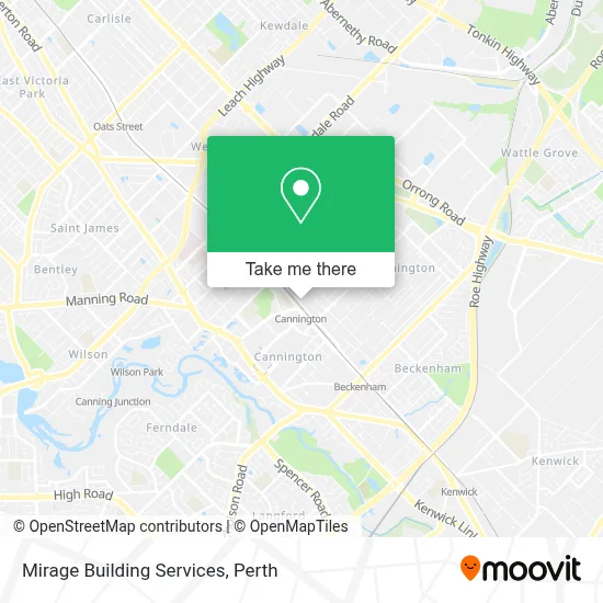 Mapa Mirage Building Services